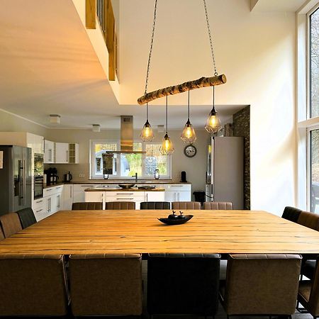 Villa Thormarcon Am Plauer See Fuer 18 Gaeste, Sauna, Pool Lenz Εξωτερικό φωτογραφία